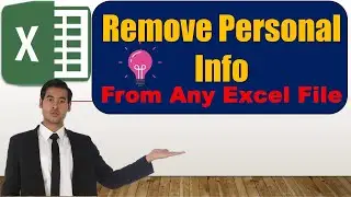 Remove author from the file properties - Excel (V002)