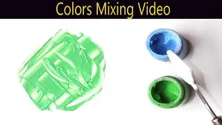 How To Mix Light Blue And Light Green Make Paris Green Color