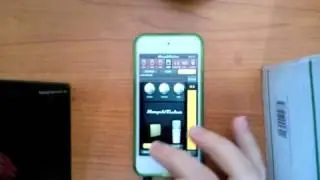 Amplitube iPod/iPhone demo + iRig stomp box
