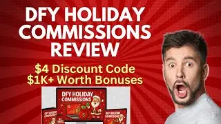 DFY Holiday Commissions Review | Quick DEMO, $4 Discount Code