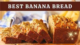 EASY Banana Bread | Moist, Soft, Flavorful! 🍌