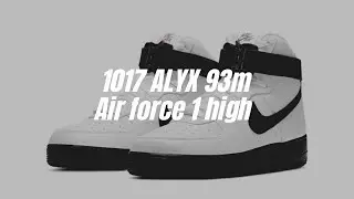 1017 alyx 9sm Air Force 1's high