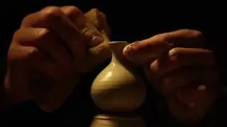 Throwing a Miniature Vase on Potter's Wheel - Jehn Ceramika