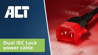 ACT new generation patch cables: Dual IEC Lock power cables