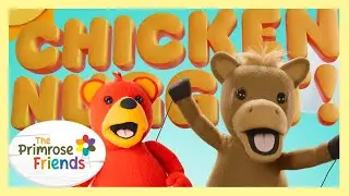 The Chicken Nugget Song 🎵 + Explore songs | @PrimroseFriends Nursery Rhymes | Kids Cartoons