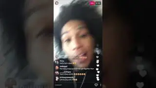 Young Mazi says he's pimping out females and collecting the money now! INSTAGRAM LIVE