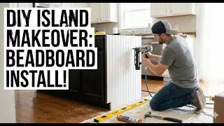 Kitchen Island Transformation: From Dated to Modern Farmhouse