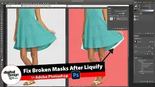 How to Fix a Layer Mask After Liquify in Photoshop (Pro-Level Tip)