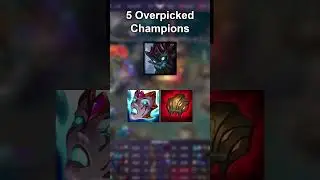 5 Meta Champs That Are Completely Overrated  #leagueoflegends #competitive