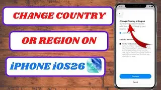 как изменить страну на iPhone iOS 26 | как изменить регион в App Store после iOS 26