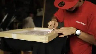 HOW WE SCREEN PRINTED OUR FIRST DESIGN !