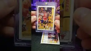 Opening 34 year old Basketball packs.