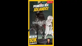 ENDER LILIES AO VIVO (PT-BR) &mdash; Zerando no Metroidvania Sombrio + Bosses 😱🌸#shorts #parte5
