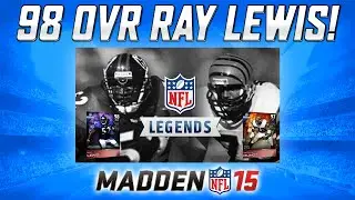 98 OVR RAY LEWIS! | 70k Pack Opening | Madden 15 Ultimate Team