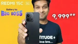 Redmi 15C 5G is here 🔥 India Launch Pricing Specifications, 6000mAh | Redmi New launch | New