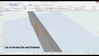 How to create a wndow with down splayed reveal in ArchiCad#tutorial #archicad