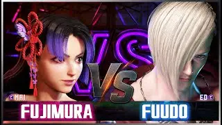 SF 6 ⚔ FUJIMURA (Mai) 🆚 FUUDO (ED)  ⚔ Master Level Gameplay
