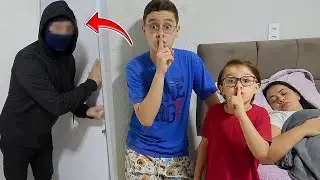 ALGUÉM TENTOU INVADIR NOSSA CASA!! ENQUANTO ESTAVAMOS SOZINHOS 😱 Izia e Nildo