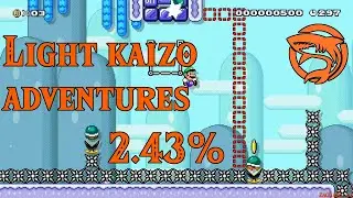 Light kaizo adventures - 2.43% Clear Rate - Super Mario Maker 2