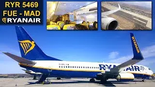 TRIP REPORT | Fuerteventura - Madrid | RYANAIR Boeing 737