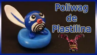 Como Hacer a Pokémon Poliwag de Plastilina/How to Make Poliwag with Clay/Polymer Clay/Pokémon GO