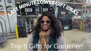 Идеи подарков в последнюю минуту от @lowes || 5 моих любимых вещей!