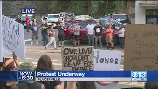 Placerville 'Lost The Noose' Protest