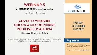 S3-E5 - CEA-Leti&rsquo;s versatile Si-SiN Photonics platform