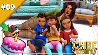 🎂 ANIVERS&Aacute;RIO + REFORMA 🚧 CHEF SEM SORTE 🔥 GAMEPLAY l CEN&Aacute;RIO #09 I The Sims 4
