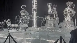 I almost froze at a real life ice wonderland…🥶
