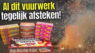 Mega groot knetter vuurwerk project!