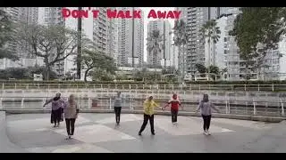 Don't Wark Away Line Dance Demo Mld