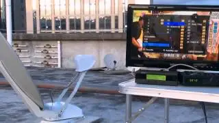 Dotogo caravan/camper satellite tv antenna (90cm)