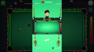 impressive trickshot in atlantis #gamingwithk #howtoplay8ballpool #gamingwithk