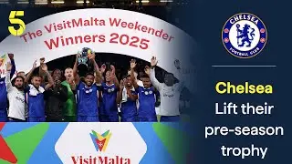 Chelsea lift pre-season trophy 🏆 | Chelsea 2-0 Bayer Leverkusen