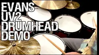 Evans UV2 Drumheads Demo
