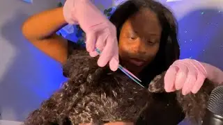 ASMR ~ CUTTING YOUR HAIR FOR A FRESH START ( personal attention) REAL HAIR CUTTING 💇‍♀️