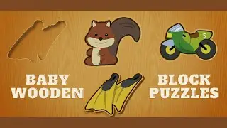 Baby Wooden Blocks Puzzle | Fun Educational Learning App | AppQuiz