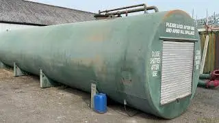 Video of a 50,000 litre bunded diesel storage tank
