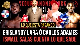 JANIBEK vs. ERISLANDY LARA or CARLOS ADAMES? 🥊 Ismael Salas reveals what's going on