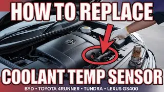 Replace #byd Engine Coolant Temp Sensor #toyota 4runner tundra lexus gs400 #professional-automotive
