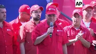 Thousands attend pro-government rally in Caracas