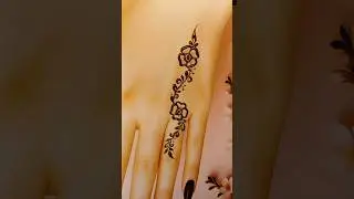 back hand mehndi design |minimal mehndi design #mehndi#viral #design#ytshorts#trending #mehndidesign