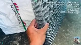 Cung cấp lưới kẽm làm chuồng chồn hương.LH Cường “0945110031