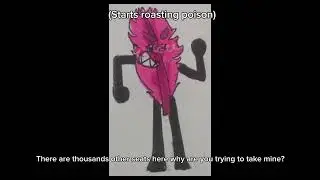 feather roasts poison! (original auto: voiceover Daniel Tiger because it&rsquo;s trending) 