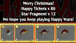 Happy Wars Christmas FREE HAPPY TICKETS