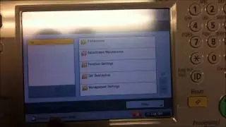 Changing the Send File Size Limit on a Canon iR Advance C device.