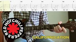 Red Hot Chili Peppers - Californication (Full Song Tutorial + TABS)