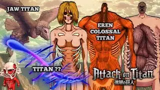 【POWER LEVEL】STRONGEST TITANS IN ATTACK ON TITAN [2021 UPDATED](SPOILER)