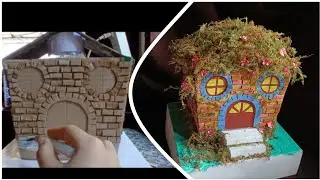 DIY Fairy House: Create a Magical Cardboard and Paper Craft Project